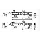 日東工器 NKビット　NK31B　10X16X8X70　六角ボックス 30868