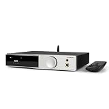 S.M.S.L AO300 165Wx2 パワー アンプ & MQA DAC & ヘッドホンアンプ 一体型 アンプIC MA5332MS & DAC IC CS43131 搭載 2.1ch 超低音信号出力 デジタル ステレオ オーディオ 4.4mm/6.35mmヘッドフォンアンプ Bluetooth 5.1 USB DAC アンプ D/Aコンバーター/サブウーファー （シルバー）