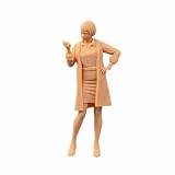 ZEDACAKAI 1/43 フィギュア 調査員 男性ボクサー ウーマンスカウト モデルコスチューム ミニチュアシーン GK 自分で色を塗る必要がある-No8