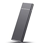 LOLUCE（ミナラ） 超高速外付けSSD、ポータブルモバイルソリッドステートドライブ、コンピューター、携帯電話に最適 (Black,8TB)