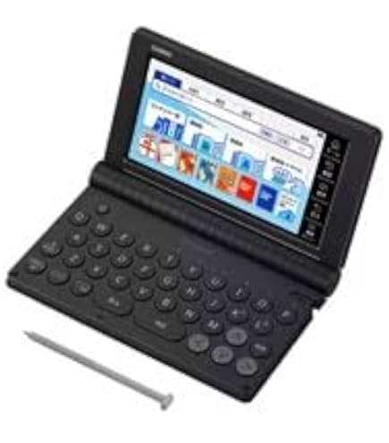 Amazon | CASIO EX-word☆XD-U6000NB電子辞書/カラータッチパネル液晶