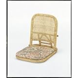 籐家具(ラタン) 籐座椅子 幅48 クッション付き S10