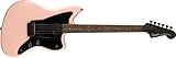 Squier by Fender エレキギター Contemporary Active Jazzmaster® HH, Laurel Fingerboard, Black Pickguard, Shell Pink Pearl ソフトケース付き