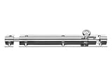 Carlisle真鍮bb3206scバレルボルト32 mm x 152 mm ( 6インチ)サテン – シルバーbyカーライル真鍮
