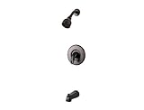 Pfister G89-8SRY Serrano 1-Handle Tub and Shower Combo, Tuscan Bronze [並行輸入品]