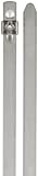 BAND-IT AS6229 Tie-Lok 304 Stainless Steel Cable Tie, 3/8 Width, 11.5 Length, 2 Maximum Diameter, 10