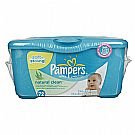 Pampers Natural Clean Baby Wipes 72 Wipes Unscented [並行輸入品]