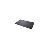 和気産業 疲労軽減 足腰マット アナ無し 17mm×900mm×1500mm AM-03黒色 （6452800）