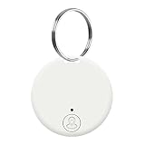 ポータブル ペットトラッカー 追跡 Bluetooth モバイル 探し物発見器 紛失防止 忘れ物防止 携帯電話 犬 子供 荷物 財布用 軽量 3.5×3.5×0.5cm ペット追跡デバイス ペット用 トラッカー スマート トラッカー 犬トラッカー スマート キー ロケーター 紛失防止アラーム センサー アラーム トラッカー