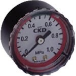 CKD セーフティマーク付圧力計 G40D-8-P10 (581-6122) 圧力計