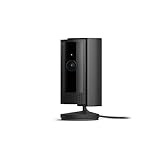 【New Amazonデバイス】Ring Indoor Cam (リング インドアカム) 第2世代 ブラック | 軽量小型の屋内用セキュリテ