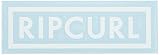 [リップ カール] ステッカー (ブランドロゴ・10cm)[ C01-007 / STICKERS ] 四角 WHITE