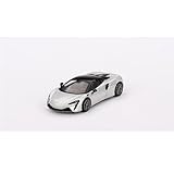 TrueScale Miniatures MINI GT 1/64 マクラーレン アルトゥーラ アイスシルバー 右ハンドル 完成品