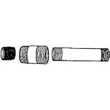 Southland Pipe Nipple20904Black Iron Pipe Nipple-2X3 BLACK NIPPLE (並行輸入品)