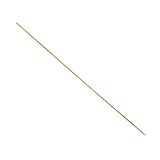 Homyl 真鍮丸棒　高強度　モデル　DIY　電気メッキ用　全5サイズ - 5mm