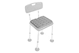 KMINA - シャワーいす用クッション (39x32x3 センチ、椅子なし)、お風呂 イス クッション、防シャワーチェア 座面パッド、スタジアムクッション、座面パッド シャワーチェア - ヨーロッパ製