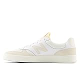 New Balance メンズ CT300 V3 コートスニーカー, ホワイト/シーソルト/リネン。, 24