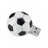 グリーンハウス サッカーボール型 超高速転送USBフラッシュメモリ 1GB GH-UFD1GP-SC