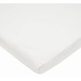 TL Care Heavenly Soft Chenille Fitted Cradle Sheet, White by TL Care