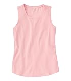 [エルエルビーン] ウィメンズ ソフト・ストレッチ・スーピマ・スリーブレス・ティ 米国フィット・レギュラー M Woodrose ピンク １０００１３２９４８