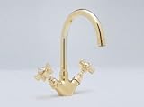Rohl A1466XAPC-2 Vin7Pn Faucet with Five Spoke Handles, Polished Chrome [並行輸入品]