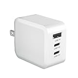 USB-C PD 充電器 65W GaN: 窒化ガリウム採用 急速充電器 タイプC USB充電器 Type-A 1ポート Type-C 2ポート PD対応 ACアダプター 合計 3ポート USB コンセント PSE認証済み AC式充電器 G651A2CU BESTEK