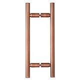 アンティーク真鍮8 "ラダースタイルバックツーバックプルハンドル