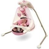 Fisher-Price - Papasan Cradle Swing, Mocha Butterfly by Fisher-Price