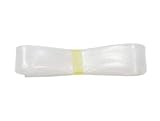熱収縮チューブ 18mm 内径φ18mm （平置き幅29mm）印字無しで綺麗☆ 収縮比率2:1 (18mm→9mm) シュリンクチューブ 絶縁チューブ 防水 高難燃性 収縮チューブ (1M, クリアー（透明）)