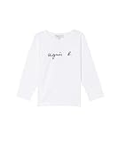 [アニエスべー] キッズ ロゴ 長袖 Tシャツ S137 E TS EAS9S137 130～140cm(10歳) ホワイト