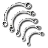 GearWrench 9850 5ピースメトリックHalf Moonダブルボックスラチェットレンチセットby Apexツールグループ