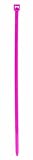 Aviditi CT444L Nylon Cable Tie, 8" Length x 0.14" Width, Fluorescent Pink (Case of 1000) [並行輸入品]