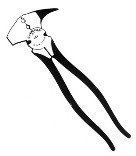 Crescent 193410CVN 10-5/16" Fence Solid Joint Pliers & Staple Puller, Cushion Grip by Cooper Hand To
