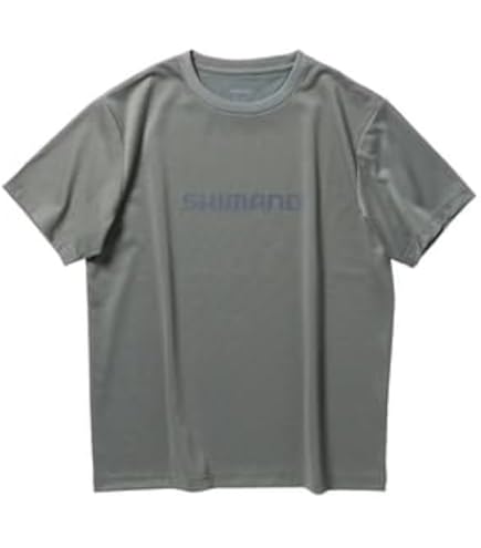 Amazon.co.jp: [シマノ] グラフィック 速乾 Tシャツ グレー SH-005W WS