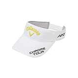 [キャロウェイ] レディース 継続定番 サンバイザー TOUR TW VISOR WM JM/帽子 ゴルフ 24SS_1032_ホワイトxイエロー FR
