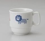 エルウェア 動物ランド スタッグマグ マグカップ こども 食器 子供用 高強度強化磁器 陶器 美濃焼