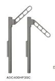 DaikenPlastics 大建プラスチックス DK ADC400HP3SC 物干金物（サンステップアーム・ポール式）１本