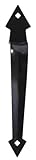 Theヒルマングループ851660 10-inch Ornamentalドアプル、ブラック 851660 1