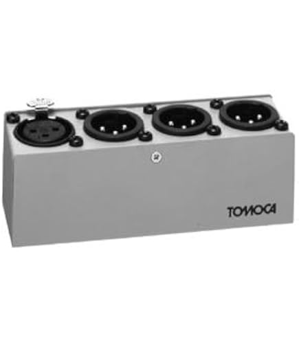 Amazon | TOMOCA 4-FM パラボックス (オス4：メス4) 兼オス・メス変換