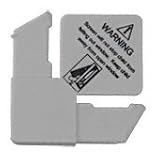 CRL 5 / 16」グレースクエアカットwith Liftタブプラスチック画面フレームコーナーwith警告 – 100パック