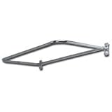 Barclay 4145-54-CP D Shower Rod, 54-Inch by Barclay [並行輸入品]