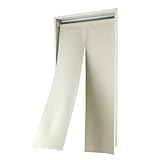 のれん 暖簾 カーテン 間仕切り 1級遮光防炎 無地 目隠し 横巾 72cm 13サイズ 11色 1級遮光 防炎 遮熱 保温 省エネ ウォッシャブル 高機能 日本製 (170cm ベージュ)