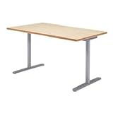 Garage パソコンデスク fantoni デスクGL 幅140cm 奥行き80cm GL-148H 白木