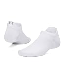 [アンダーアーマー] UA VELOCITI NO SHOW SOCKS 6009333(100) ホワイト ホワイト リフレクティブ S