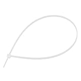 ケーブルタイ，SODIAL(R) 500枚ケーブルリテーナクランプナイロン14センチメートル、ホワイト