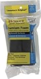 WHIZZ 29193 25002 Premium Foam Concave Roller (10 Pack), 4", Black [並行輸入品]