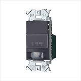 パナソニック配線器具(Panasonic) ADVANCE(アドバンス) シリーズ [壁取付]熱線センサ付自動スイッチ（スイッチプレート付き） WTA1811H