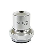 YASHIMA (八洲光学工業) 日本製 アクロマート対物レンズ 2倍 OB2× 111-0206