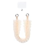 サンクレスト チュールフリルハンドストラップ ホワイト iSB-HS10