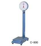 自動台秤 C-800 秤量100kg 車付 田中衡機H